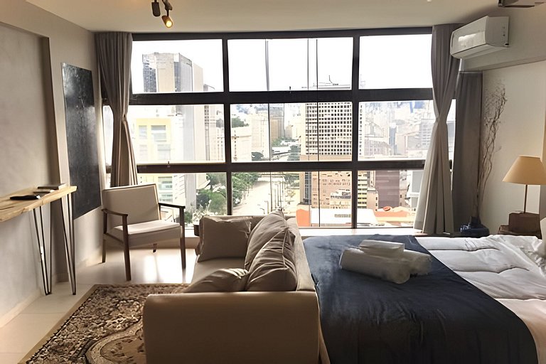 Lindo Apto c/ Cinema a 2min do Metrô São Bento