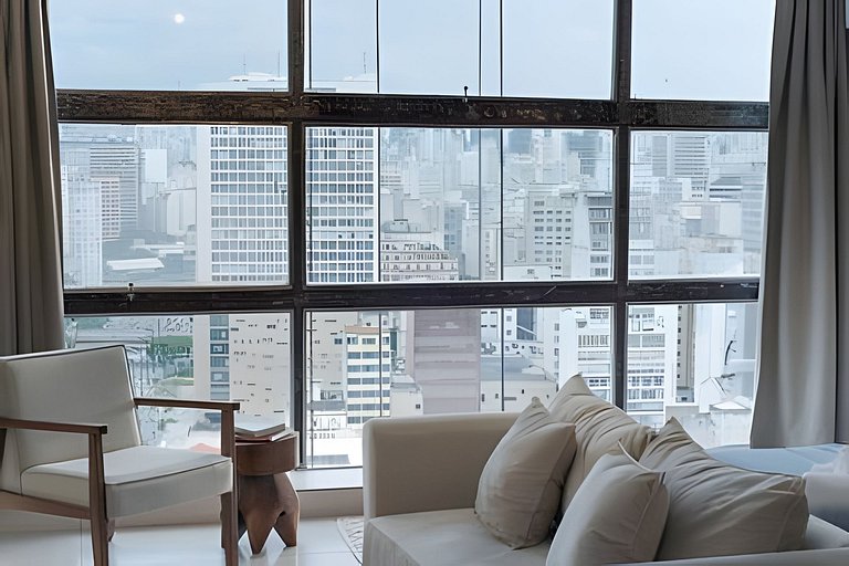 Lindo Apto c/ Cinema a 2min do Metrô São Bento