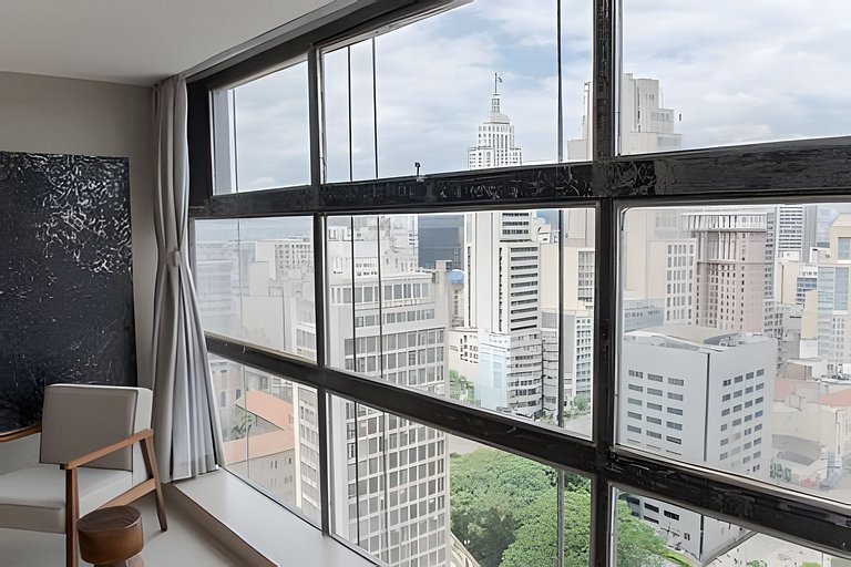 Lindo Apto c/ Cinema a 2min do Metrô São Bento