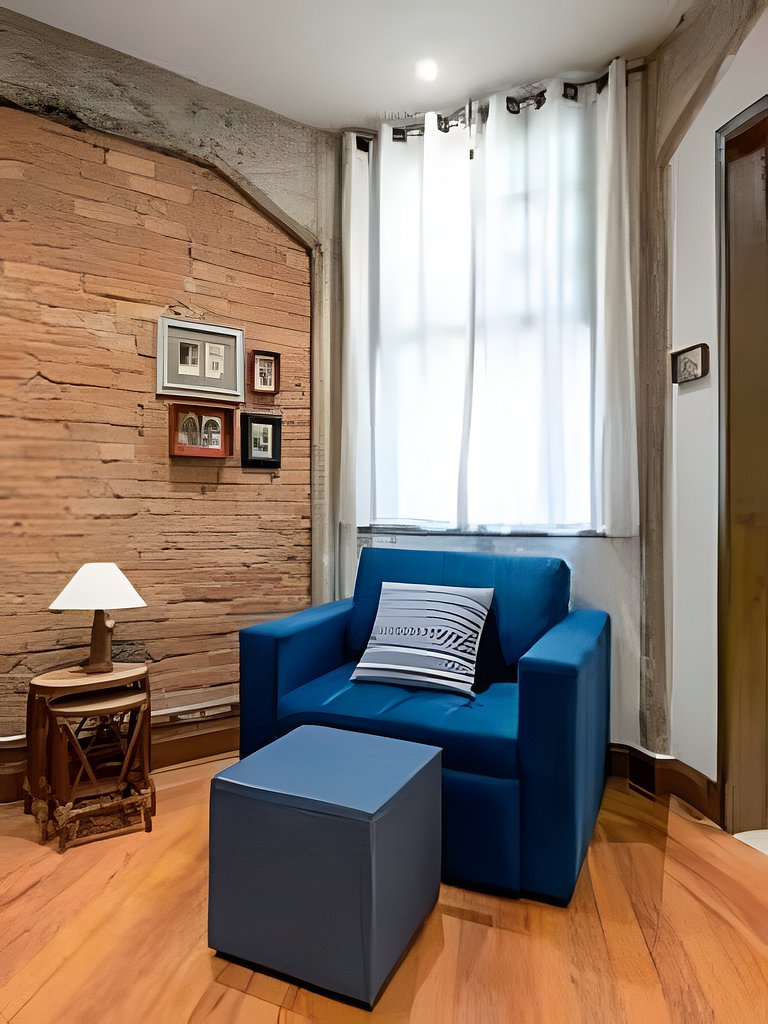 Apto para 3 Hóspedes ao Lado do Metrô Anhangabaú