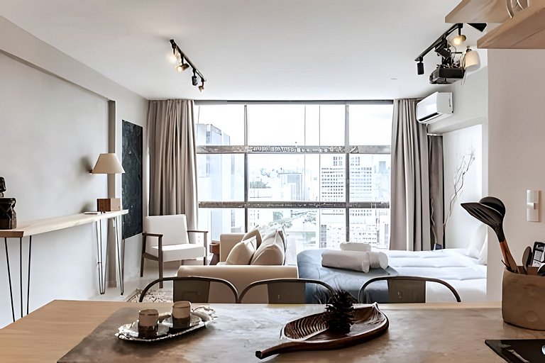 Lindo Apto c/ Cinema a 2min do Metrô São Bento