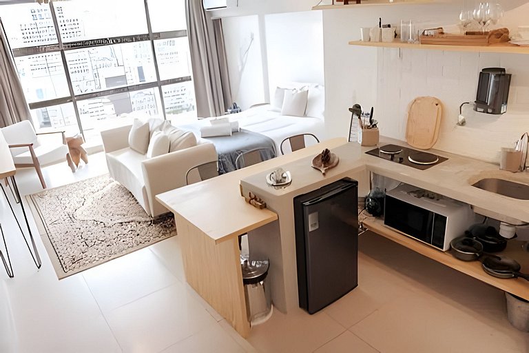 Lindo Apto c/ Cinema a 2min do Metrô São Bento