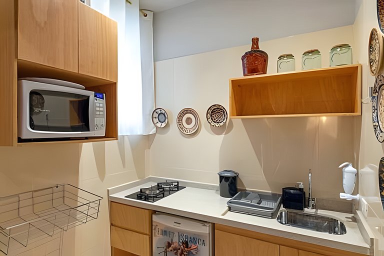 Apto para 3 Hóspedes ao Lado do Metrô Anhangabaú