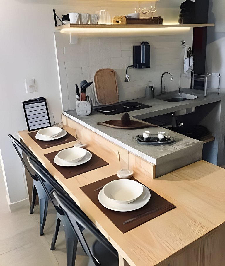 Lindo Apto c/ Cinema a 2min do Metrô São Bento