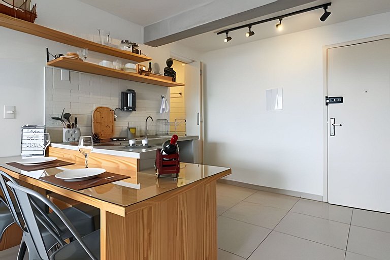 Lindo Apto c/ Cinema a 2min do Metrô São Bento