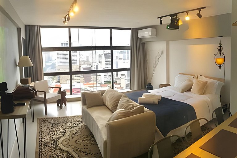 Lindo Apto c/ Cinema a 2min do Metrô São Bento