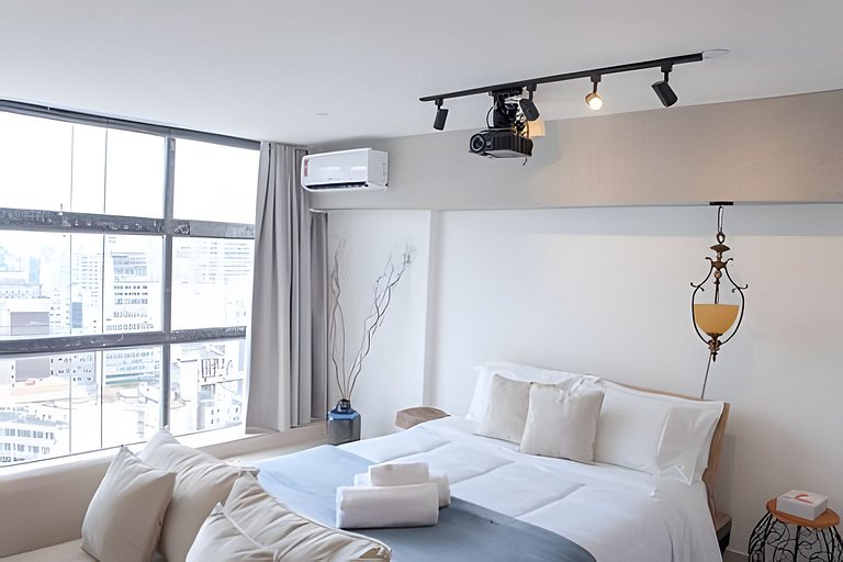 Lindo Apto c/ Cinema a 2min do Metrô São Bento