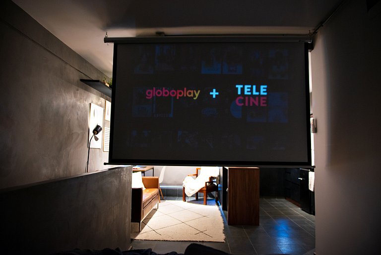 Moderno e Completo Apto com Cinema no #SampaSky