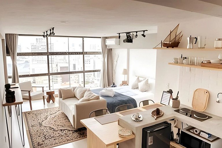 Lindo Apto c/ Cinema a 2min do Metrô São Bento