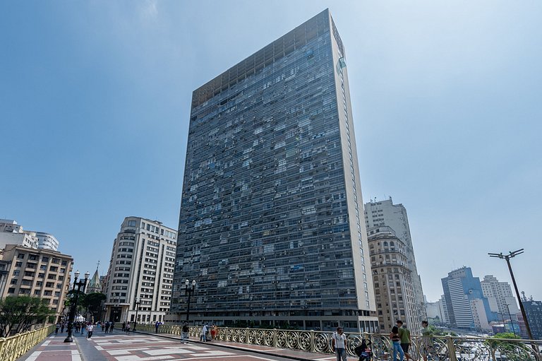 Luxuoso Apartamento até 4 Hóspedes no Centro de SP