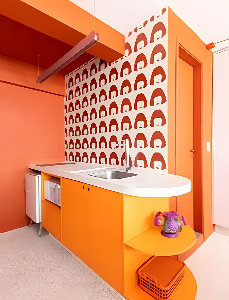 Cinema, Banheira e Cama King em Apto no Centro SP