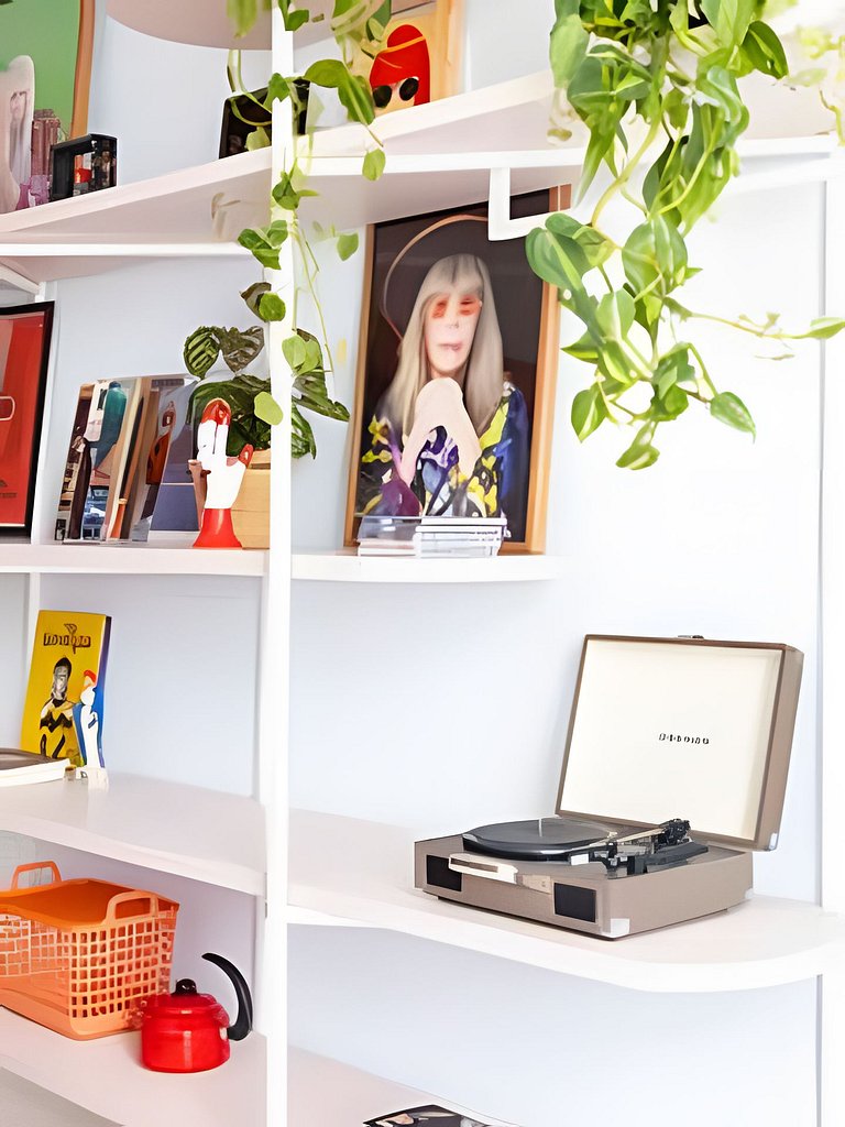 Cinema, Banheira e Cama King em Apto no Centro SP