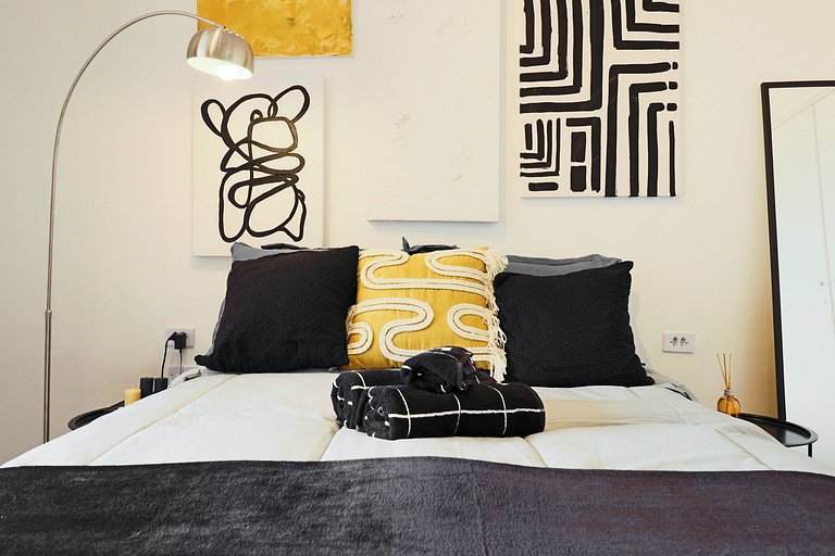 Apto a 5min do Metrô c/ Varanda, Sauna e Piscina