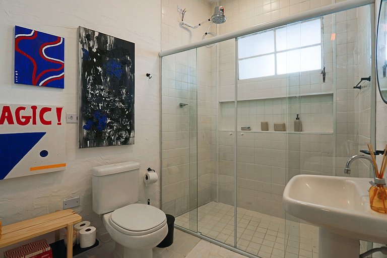 Apto a 5min do Metrô c/ Varanda, Sauna e Piscina