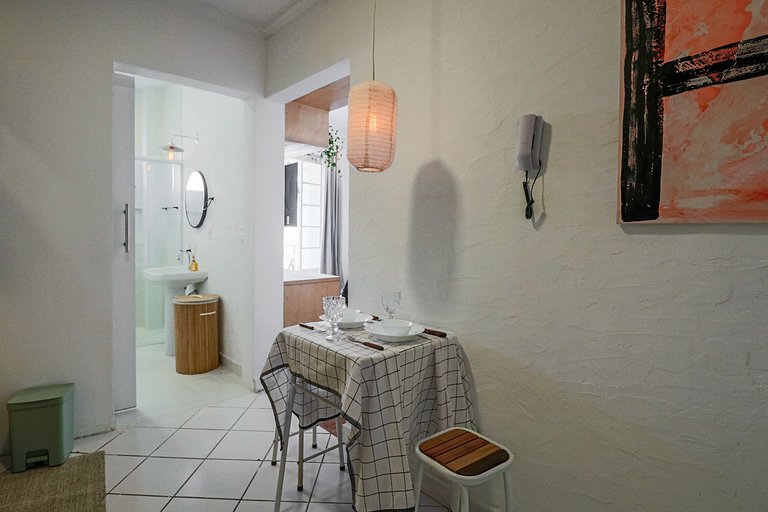 Apto a 5min do Metrô c/ Varanda, Sauna e Piscina