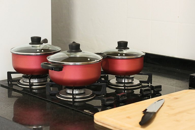 Apto a 5min do Metrô c/ Varanda, Sauna e Piscina