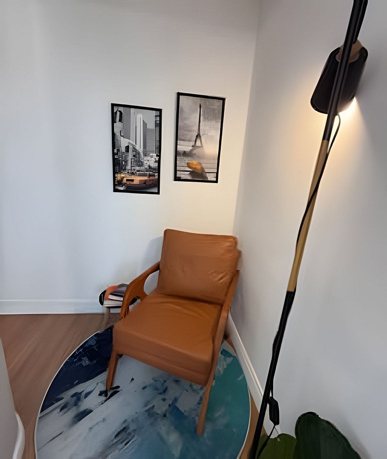 Studio c/ Vista Surreal do 39º Andar + Cinema CentroSP