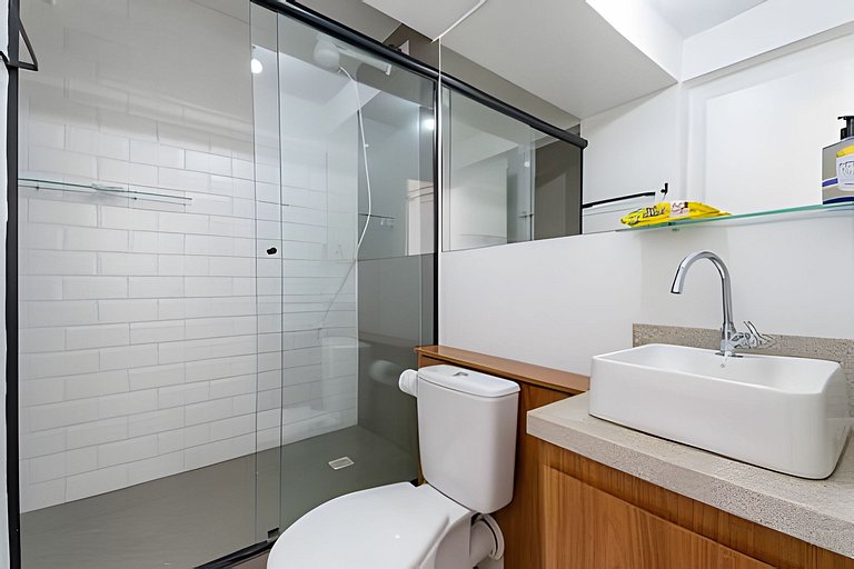 Studio c/ Vista Surreal do 39º Andar + Cinema CentroSP