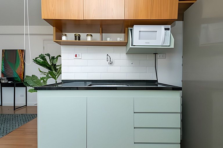 Studio c/ Vista Surreal do 39º Andar + Cinema CentroSP