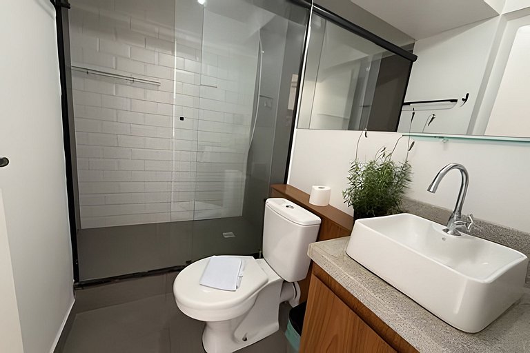 Studio c/ Vista Surreal do 39º Andar + Cinema CentroSP