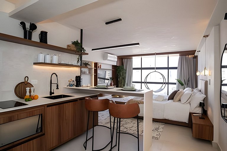 Luxuoso Apartamento até 4 Hóspedes no Centro de SP