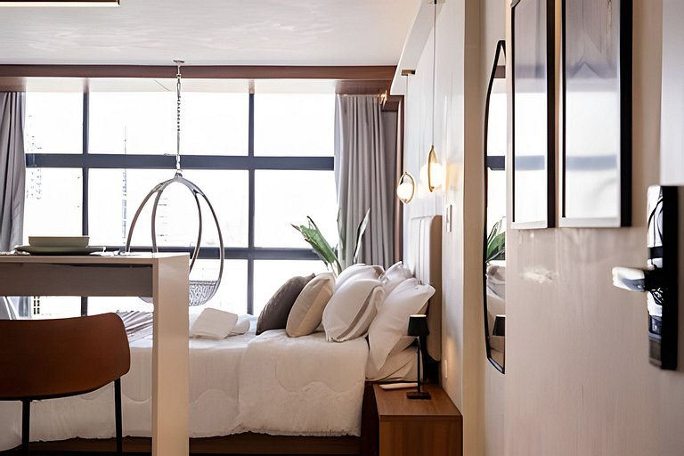 Ao Lado Metrô S.Bento, Luxuoso Apto para 4 Hóspedes