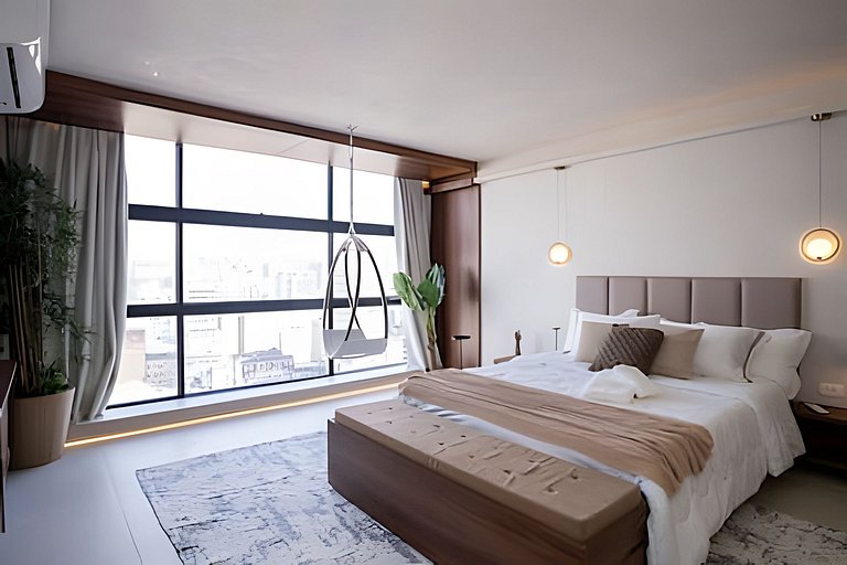 Luxuoso Apartamento até 4 Hóspedes no Centro de SP