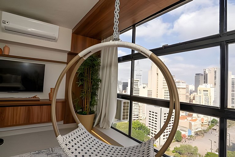 Luxuoso Apto para 4 Pessoas no Centro de SP