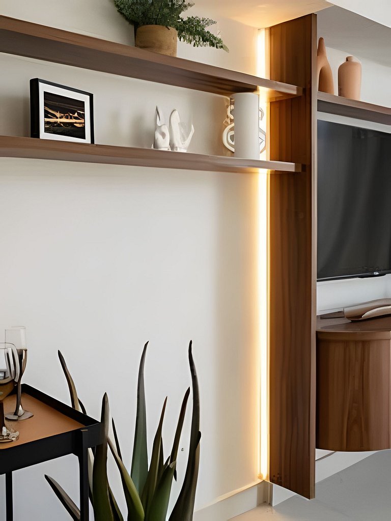 Luxuoso Apartamento até 4 Hóspedes no Centro de SP