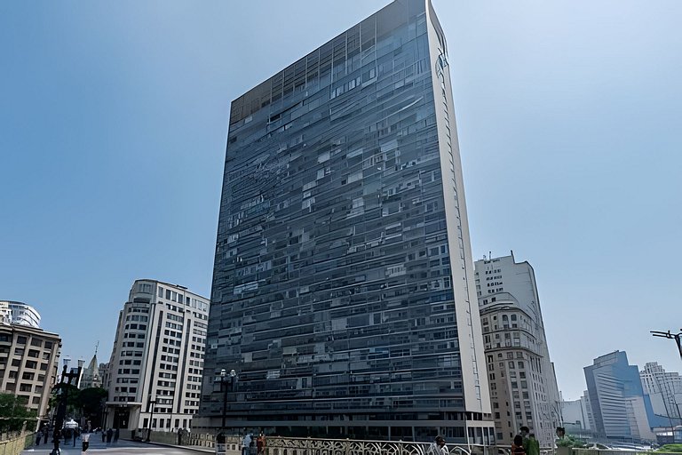 Luxuoso Apartamento até 4 Hóspedes no Centro de SP