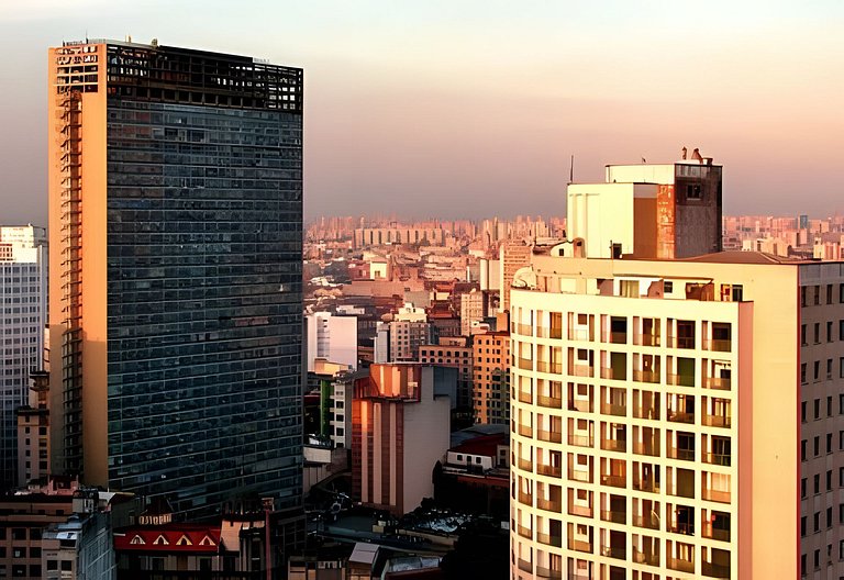 Luxuoso Apto para 4 Pessoas no Centro de SP