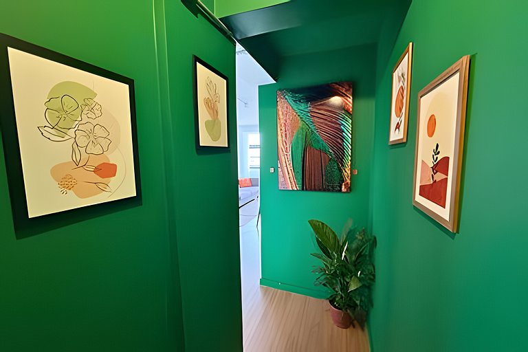 Apto Ideal no 39º Andar - 2 min Metrô São Bento