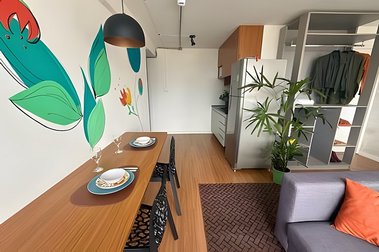 Apto Ideal no 39º Andar - 2 min Metrô São Bento