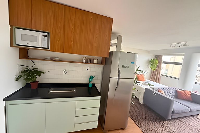 Refúgio para Casais no 39º Andar ao Lado do Metrô