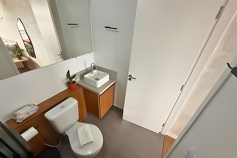 Apto Ideal no 39º Andar - 2 min Metrô São Bento