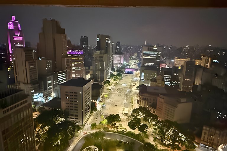 Apto Ideal no 39º Andar - 2 min Metrô São Bento