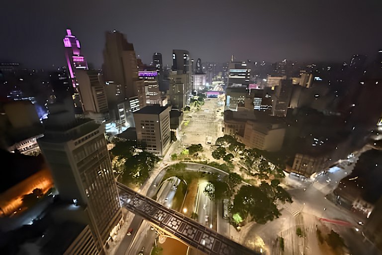 Apto Ideal no 39º Andar - 2 min Metrô São Bento