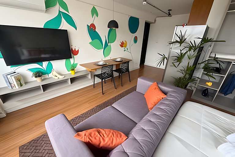 Apto Ideal no 39º Andar - 2 min Metrô São Bento