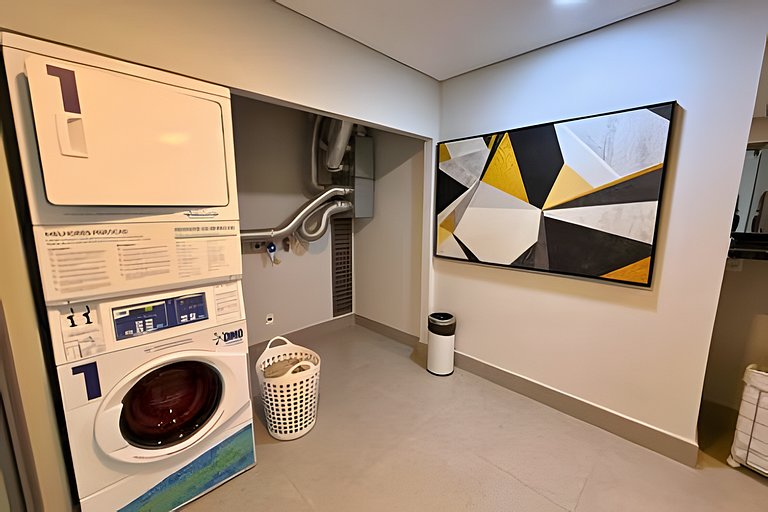 Studio a 7min Metrô Ana Rosa c/ Piscina e Academia