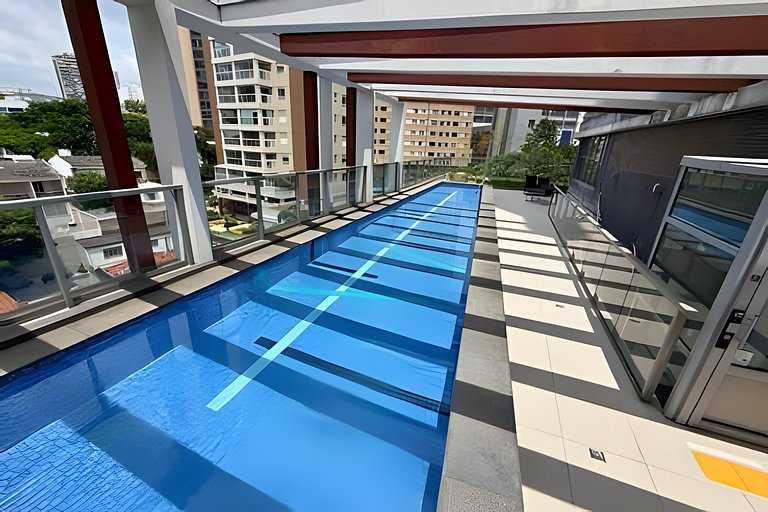 Studio a 7min Metrô Ana Rosa c/ Piscina e Academia