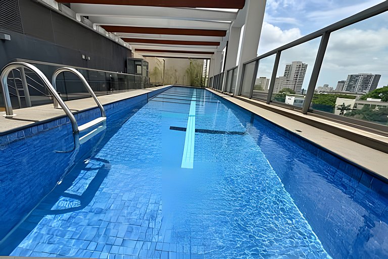 Studio a 7min Metrô Ana Rosa c/ Piscina e Academia