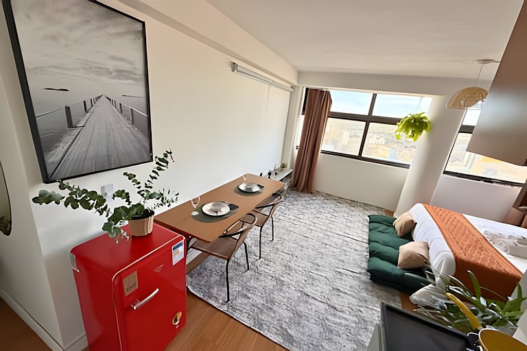 Cinema no 39º Andar - 2 min do Metrô São Bento