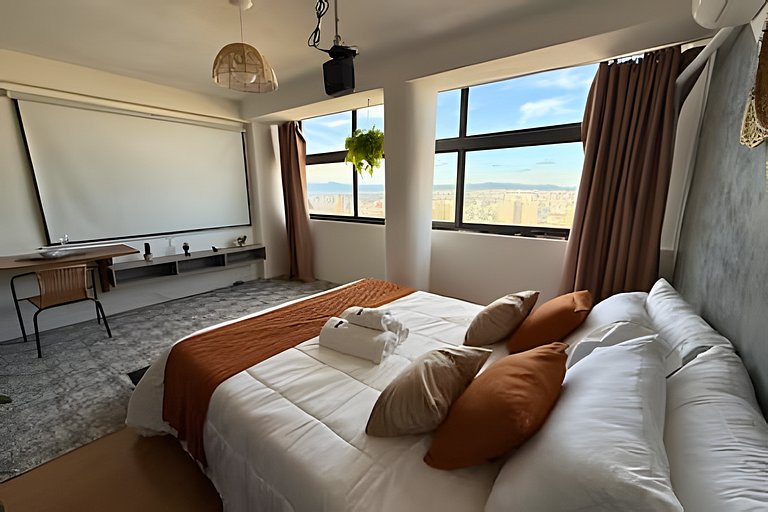 Cinema no 39º Andar - 2 min do Metrô São Bento