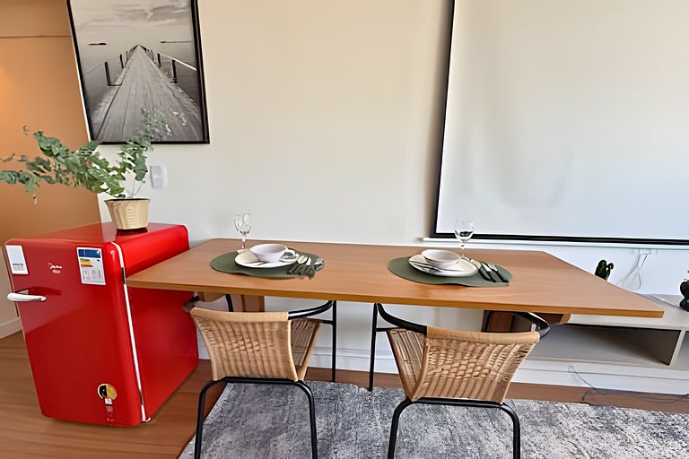 Cinema no 39º Andar - 2 min do Metrô São Bento