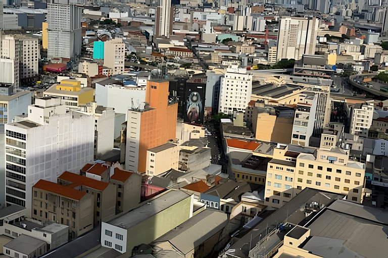 Cinema no 39º Andar - 2 min do Metrô São Bento