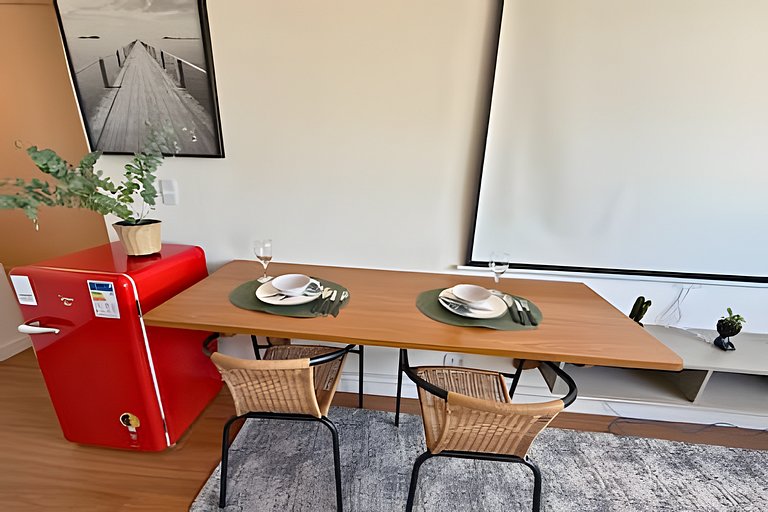 Cinema no 39º Andar - 2 min do Metrô São Bento