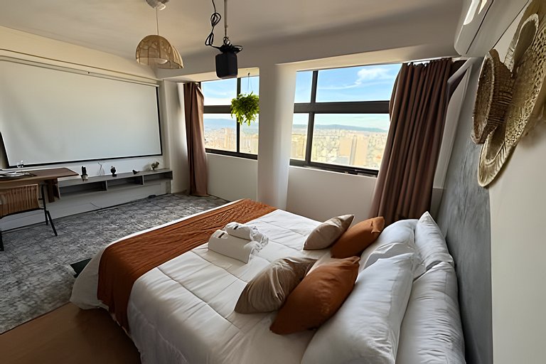 Cinema no 39º Andar - 2 min do Metrô São Bento