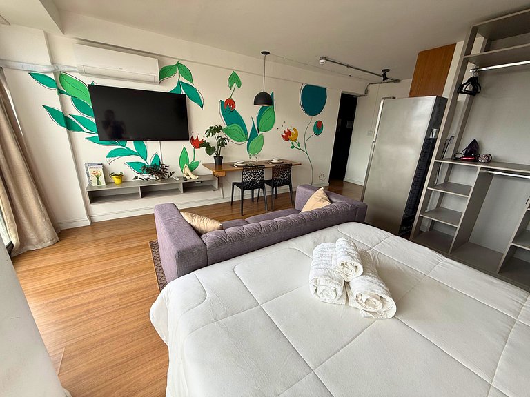 Apto Ideal no 39º Andar - 2 min Metrô São Bento