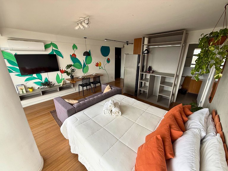 Apto Ideal no 39º Andar - 2 min Metrô São Bento