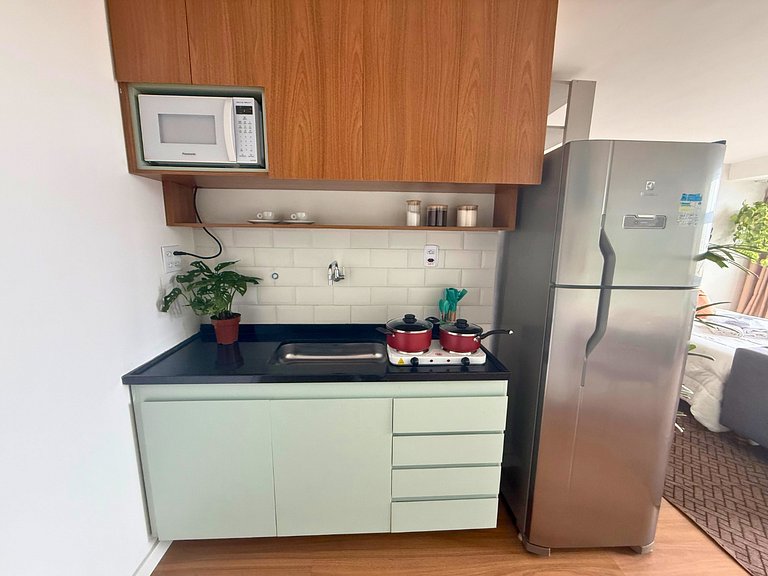 Apto Ideal no 39º Andar - 2 min Metrô São Bento